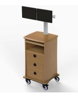 MedViron Fetal Monitor Work Station, All Exterior Surfaces Thermofilmed with KYDEX - Discontinued