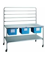 Pedigo CDS-3260-W/S Central Supply Work Table with Lower Shelf