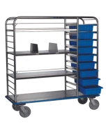 Pedigo Central Supply Cart with Tote Boxes, CDS-178