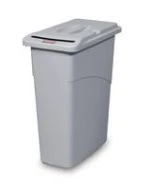 Rubbermaid FG9W1500LGRAY Slim Jim Confidential Document Container