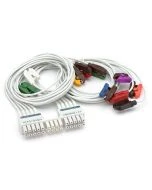 Welch Allyn 9293-047-60 10 Wire AHA Replacement Lead Set with Medi-Clip (for Stress), Gray