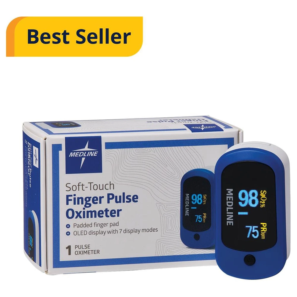 Medline Soft-Touch Finger Pulse Oximeter - CME Corp
