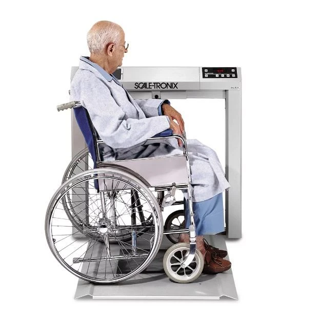 Welch Allyn 6202 Stow-A-Weigh Wheelchair Scales - CME Corp