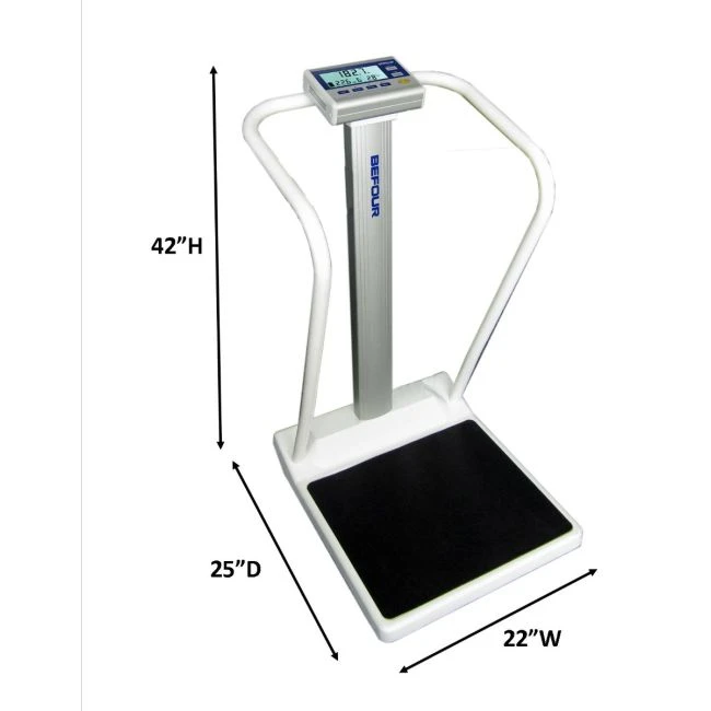 Befour MX310 Tilt & Roll Handrail Scale with BMI, 22