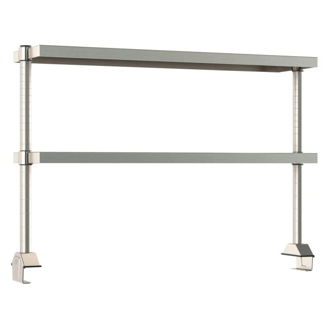Solid Steel Riser Block Metro Twr48-2Ccs304 Tableworx Productivity Riser With 2 Center ...