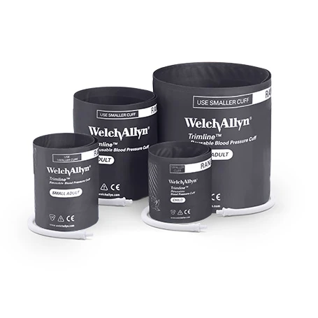 Welch Allyn 1950 2- Piece Trimline 2-Tube Blood Pressure Cuff - Thigh